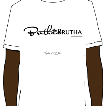Brutha Buotha White Tee
